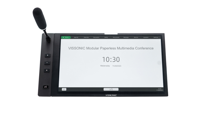  Modular Paperless Multimedia Conferenece Unit