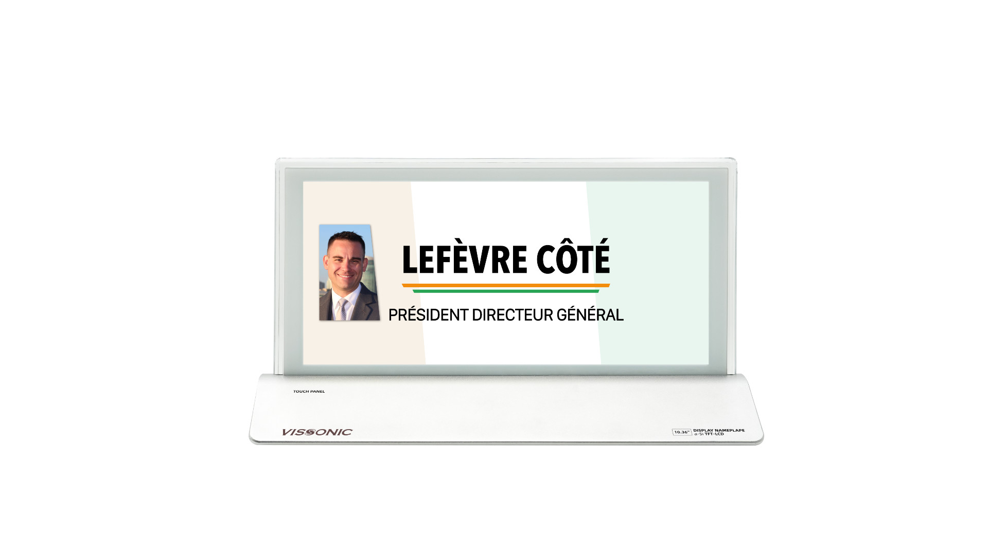 10”Electronic Name Plate