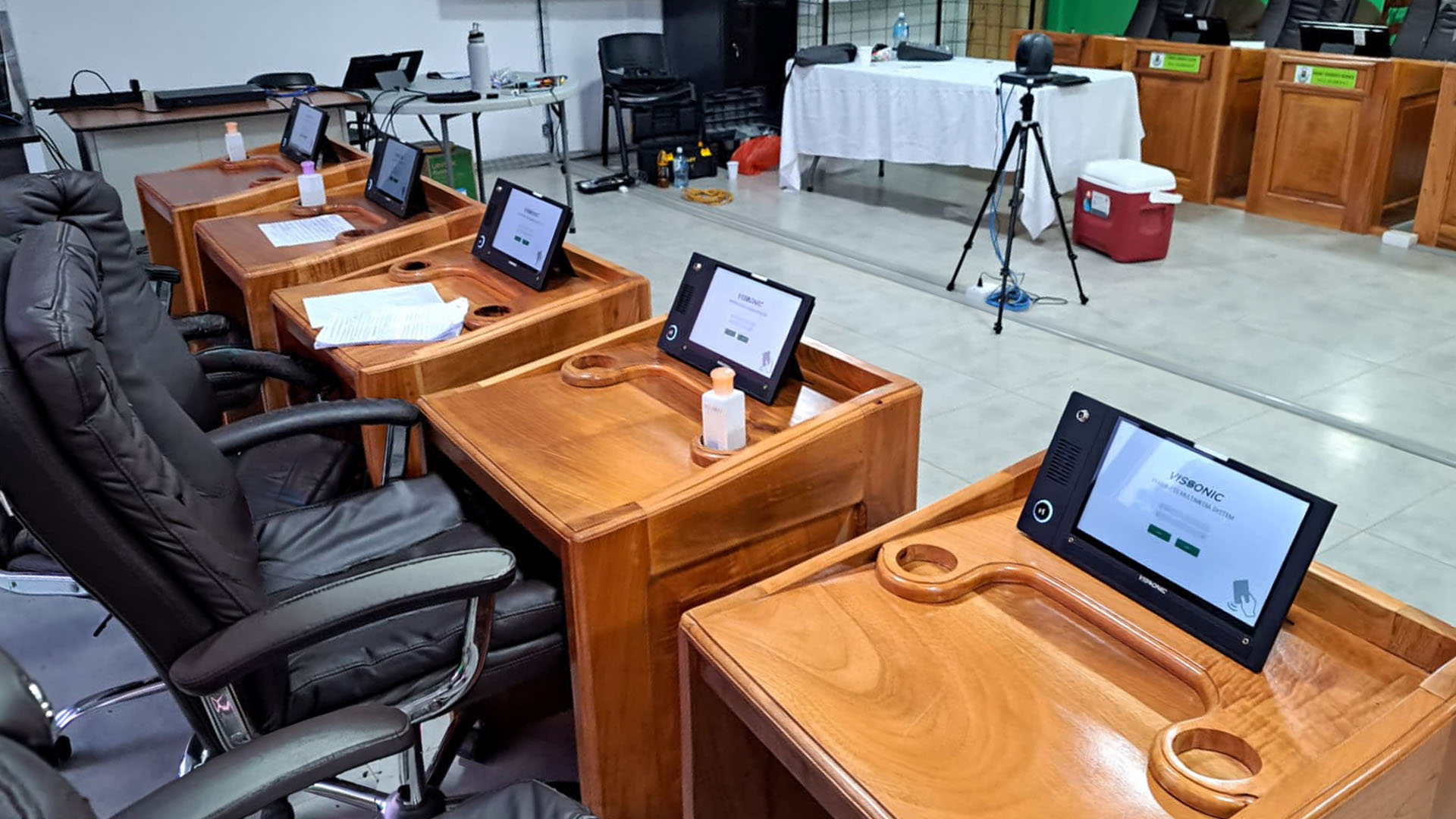 VISSONIC Modular Paperless Conference System in Costa Rica