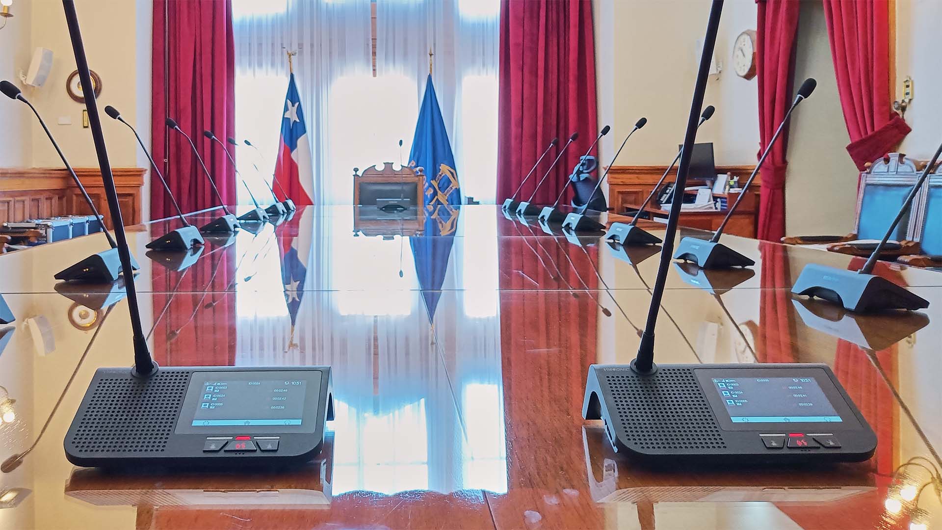Wifi Wireless Multimedia Conference System in The Supreme Court of Justice in Chile